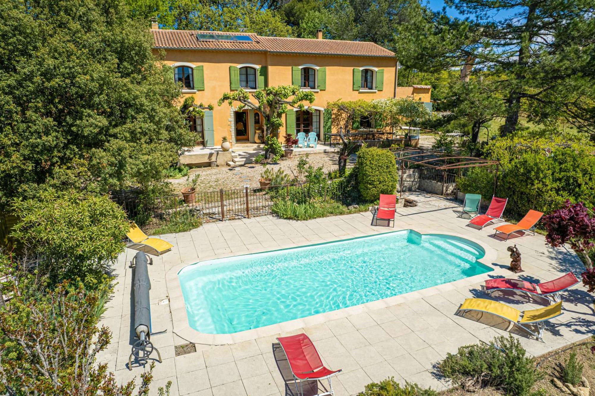 Mas De Bacalan Bed & Breakfast Mormoiron Bagian luar foto