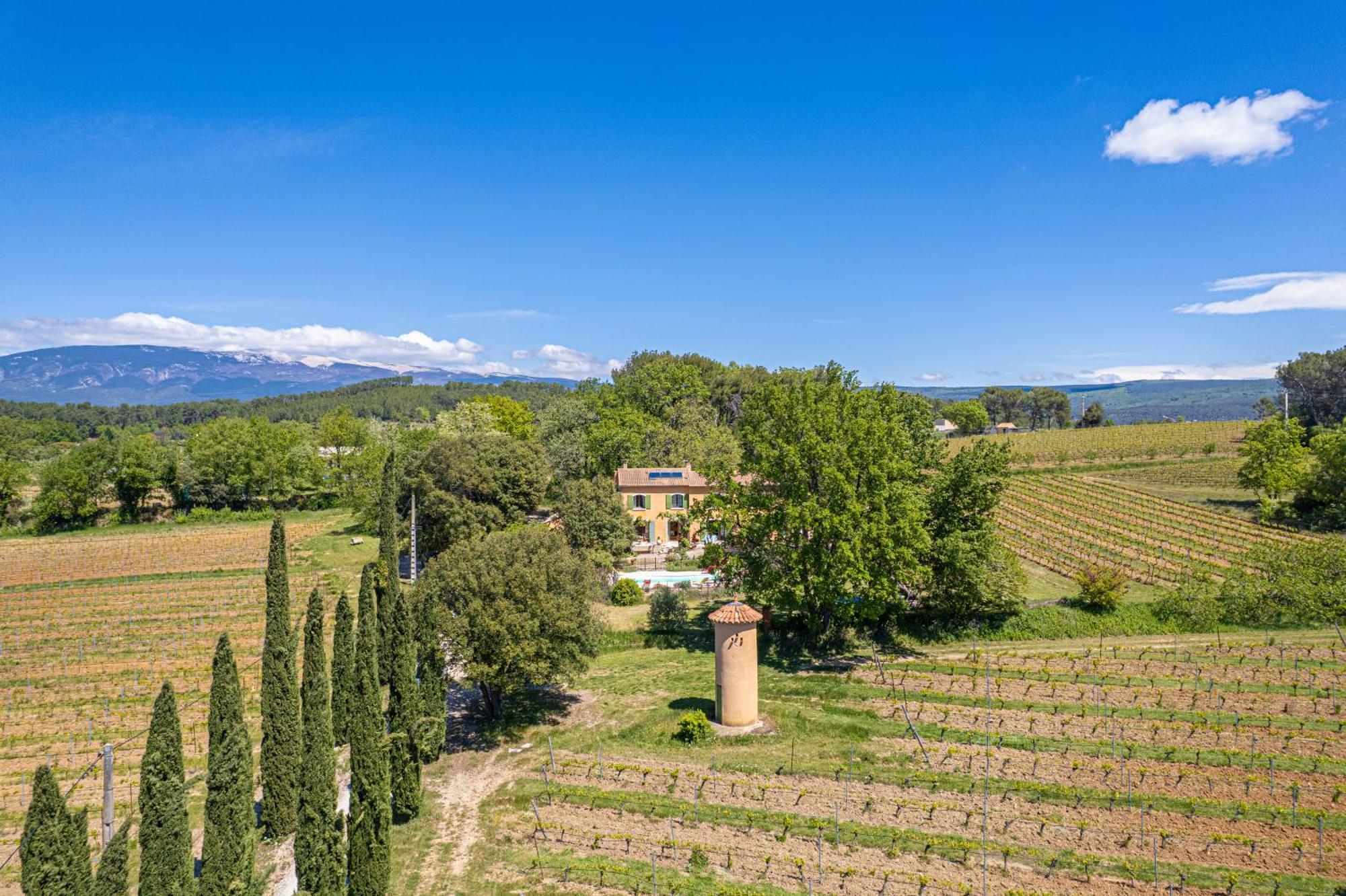 Mas De Bacalan Bed & Breakfast Mormoiron Bagian luar foto