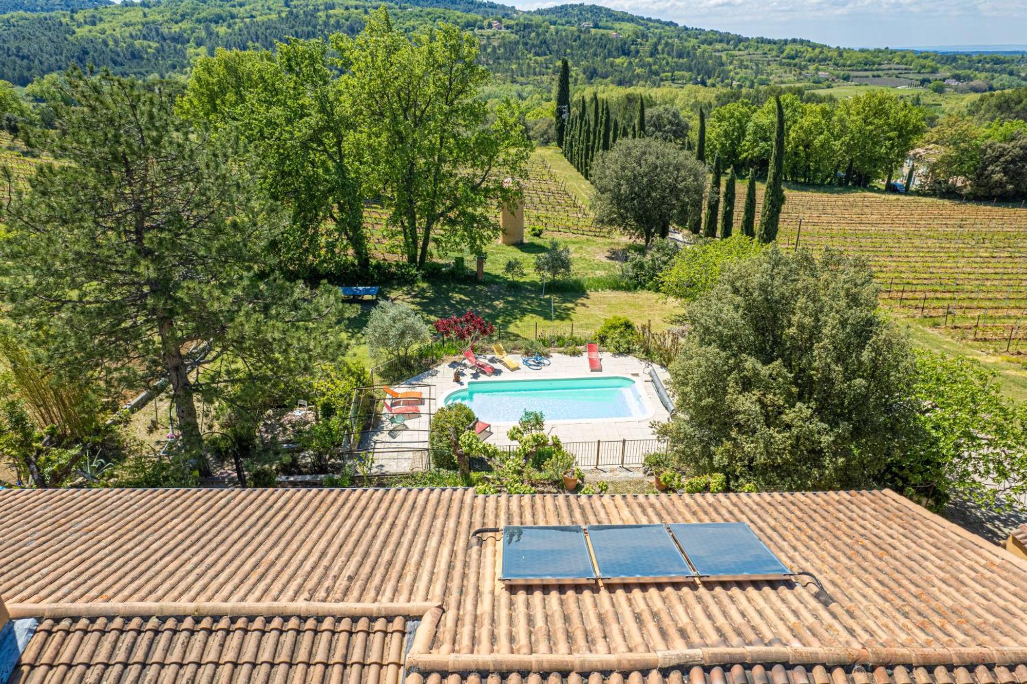 Mas De Bacalan Bed & Breakfast Mormoiron Bagian luar foto